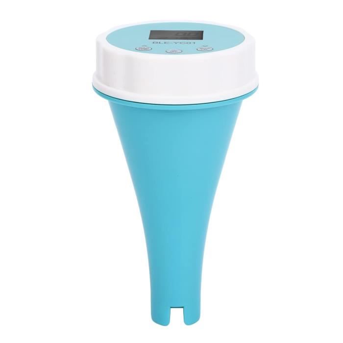 Testeur Intelligent De Qualité De Leau De Piscine Compteur De Test Deau Flottant 6 En 1 Test De Qualité De Leau De A118
