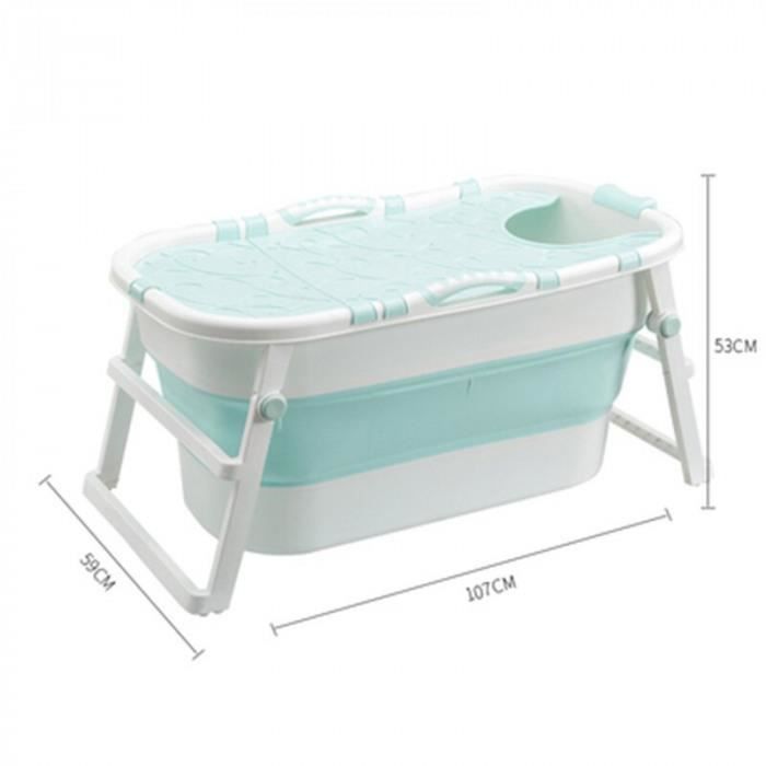 Version Bleu 2 Baignoire En Plastique Pour Adultes Pliable Seau De Bain Epais Pliante Isolation Du Natation Bebe Design Achat Vente Baignoire 2008444569822 Soldes Sur Cdiscount Des Le 20 Janvier Cdiscount