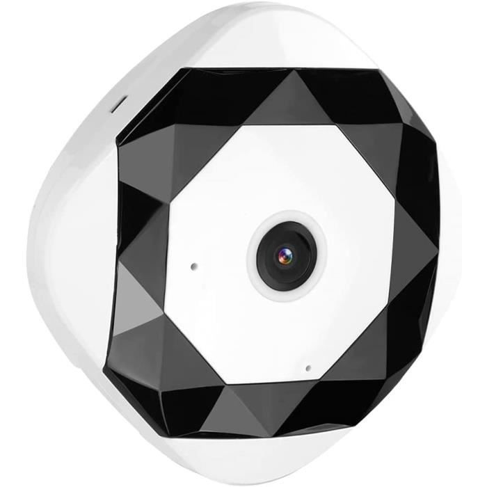 Caméra WiFi, caméra panoramique Alarme de détection de Mouvement Vue de