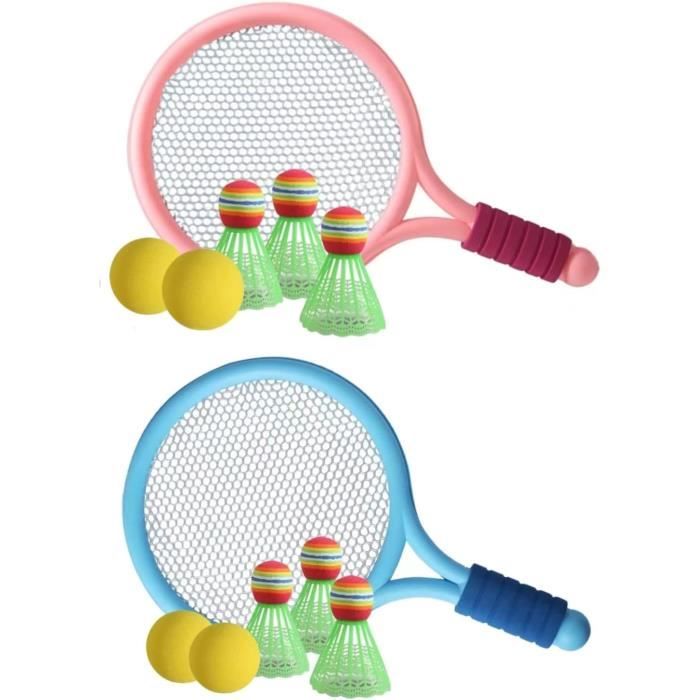 Ensemble de balles de tennis pour enfants - 4 balles souples et 6