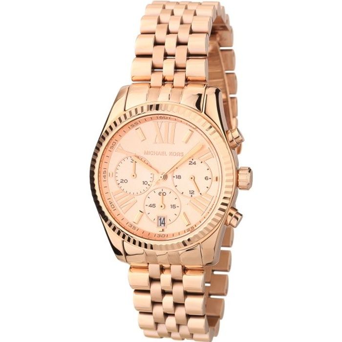 MICHAEL KORS Montre Quartz Chronographe MK5569 Femme Cuivr Chic