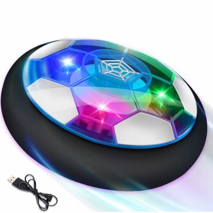 Air Power Football, Jouet Enfant Ballon de Foot Rechargeable avec LED  Lumière Hover Soccer Ball Cadeau
