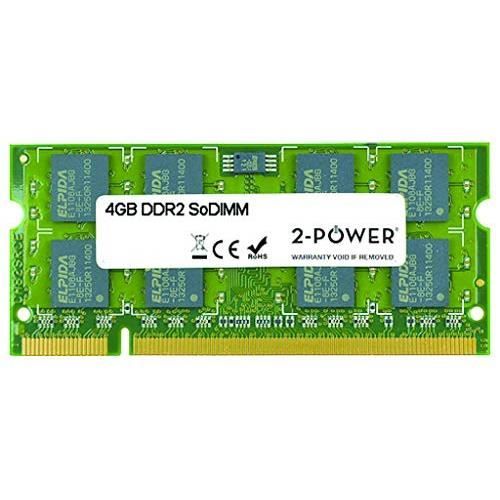 2 Power DDR2 module 4 Go SO DIMM 200 broches 800 MHz / PC2 6400 CL6 mémoire sans tampon non ECC - vue 2