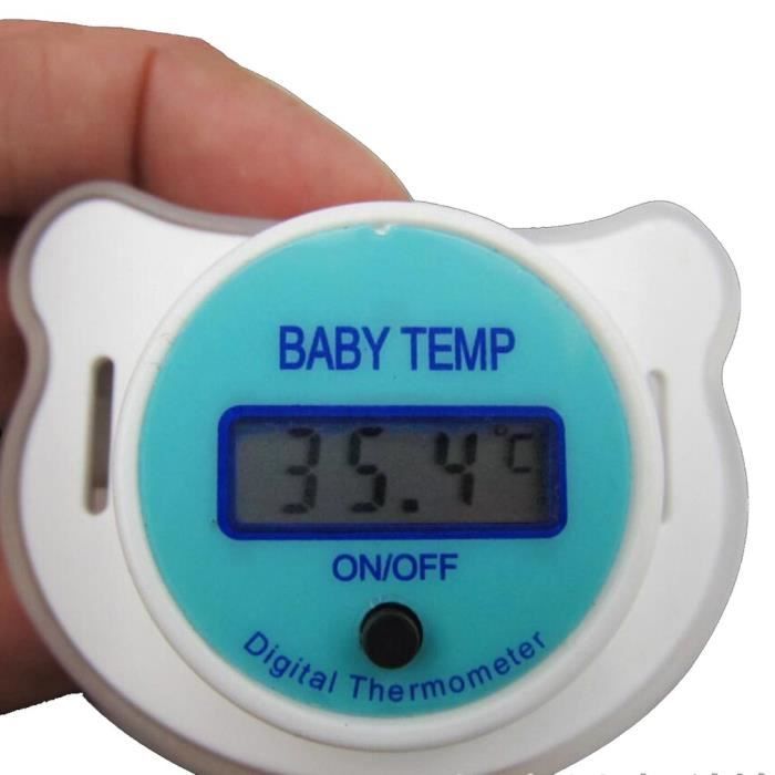 Bebe Thermometre Bouche Bebe Sucette Thermometre Portable Lcd Numerique Avec Housse De Rangement De Protection Securite Sante Achat Vente Thermometre Bebe Prolongation Soldes Cdiscount