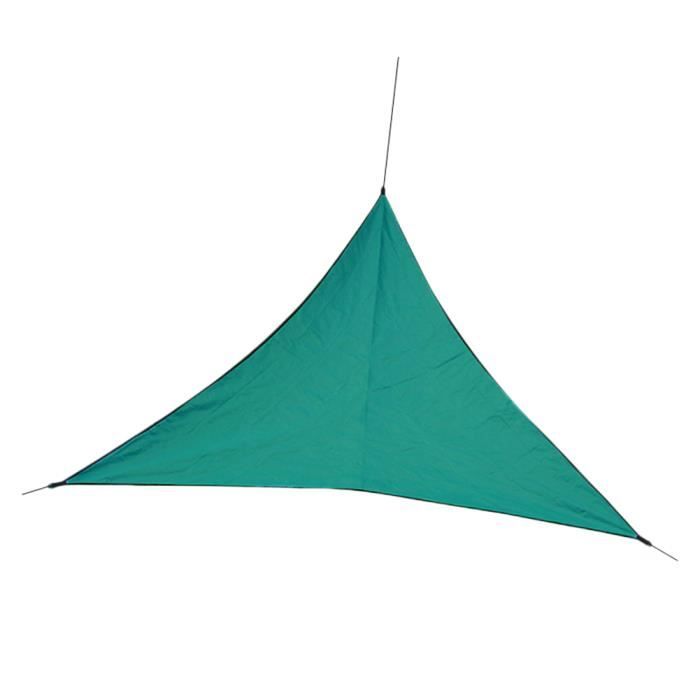 Voile D Ombrage Triangulaire Impermeable Anti Uv Pour Jardin Terrasse Balcon Anthracite Toile Solaire Pour Jardin Terrasse Vert Achat Vente Voile D Ombrage Voile D Ombrage Cdiscount