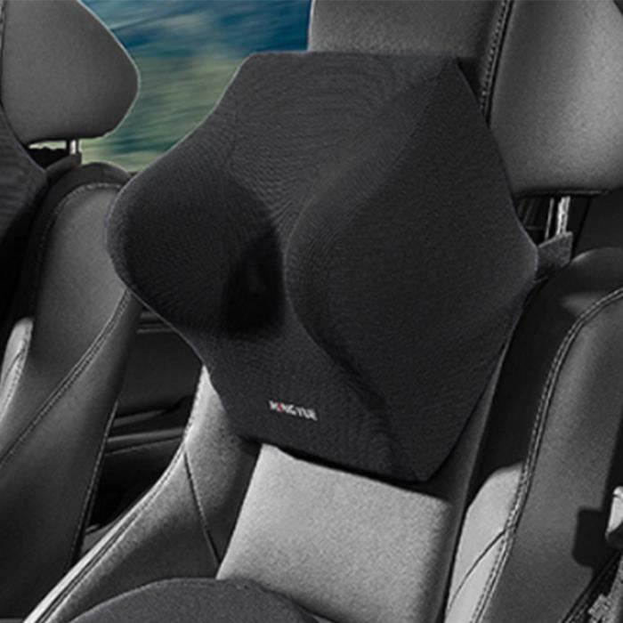 TUTU-C Lot de 2 coussins universels pour appuie-tête de voiture Maybach Classe S (marron