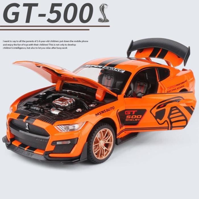 Orange - voiture Ford Mustang Shelby GT500 1:24 en alliage, Modèle de  voiture, Véhicules jouets de collection - Cdiscount Jeux - Jouets