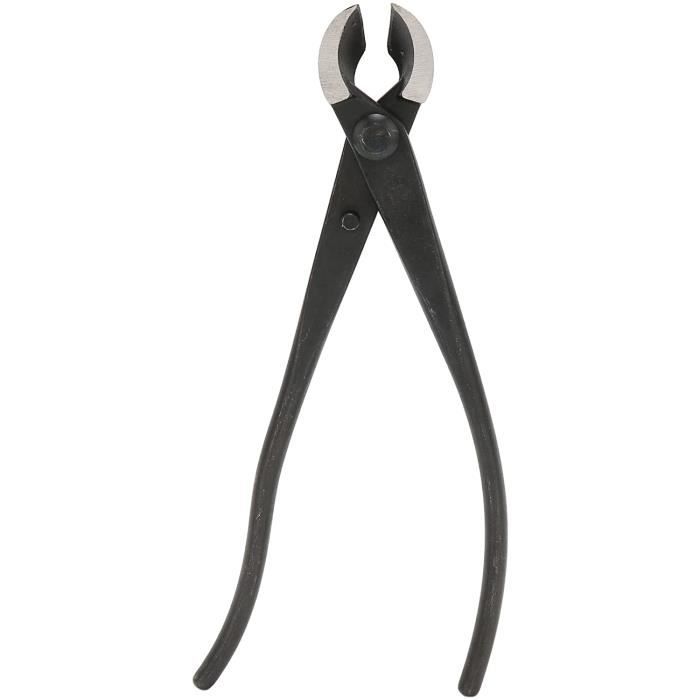 Coupe-branche Concave Pour Bonsaï 8 Pouces (21 Cm) - En Acier Carbone, Poignée Confortable - Outil De Jardinage Précis
