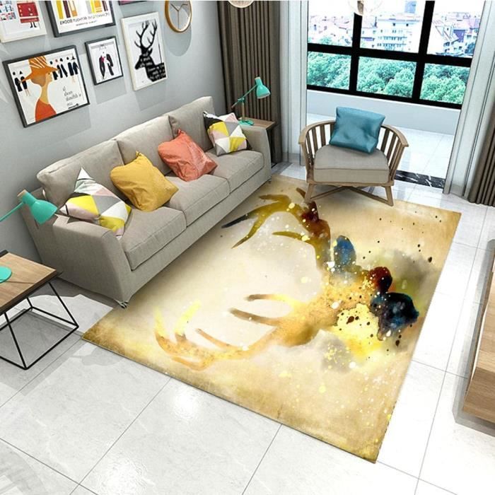 Tapis Anti-brûlure Silicone Tête De Cerf - 18x18 Cm, Résiste à 260°C, Antidérapant, Double Couche