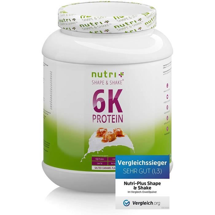 Protein shake Caramel salé 1kg concentré de protéine goût caramel Shape