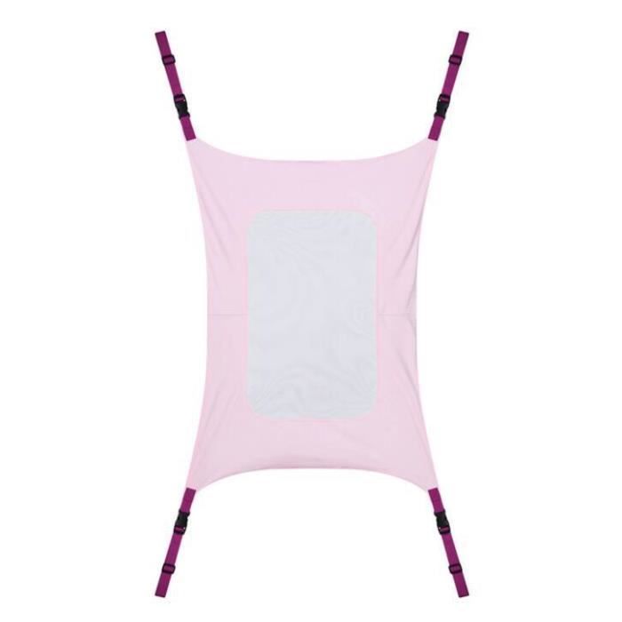 Hamac Bébé Suspendu Blanc En Coton Macramé - Berceau Confortable 90x75x140cm
