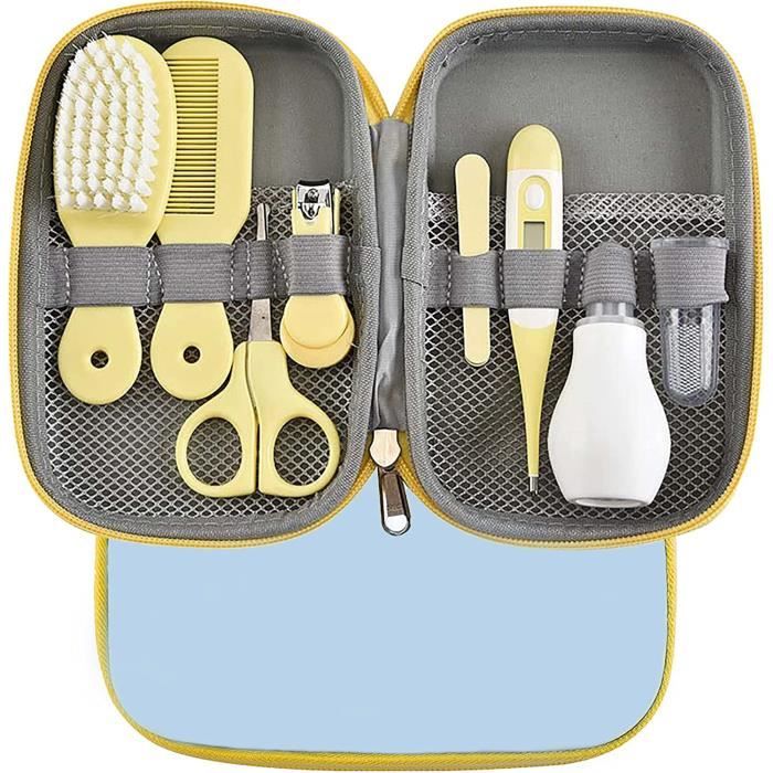 Trousse De Soin Bebe Haiyuu 8 Pieces Professionnel Kit De Toilettage Pour Nouveau Ne Trousse De Toilette Bebe Naissance Set De 1 Cdiscount Puericulture Eveil Bebe