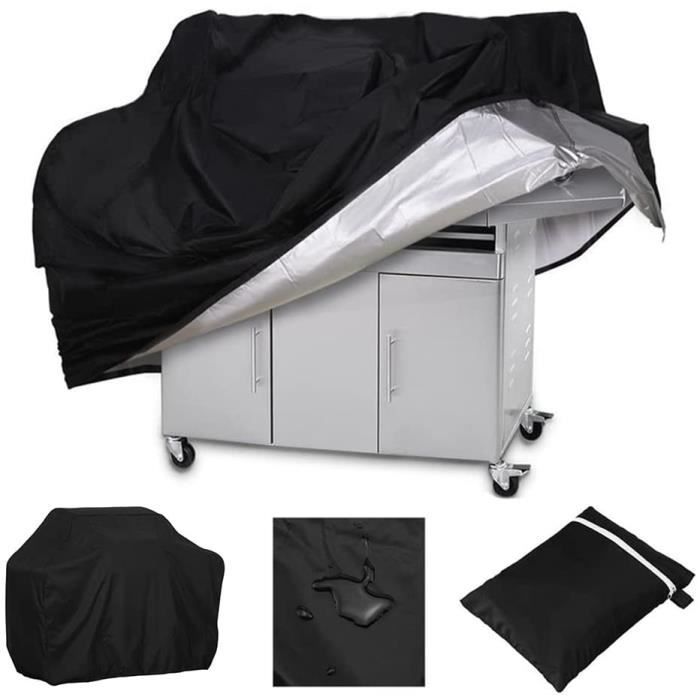 Housse De Protection Pour Table De Jardin Ronde - D. 160 X H.70 Cm