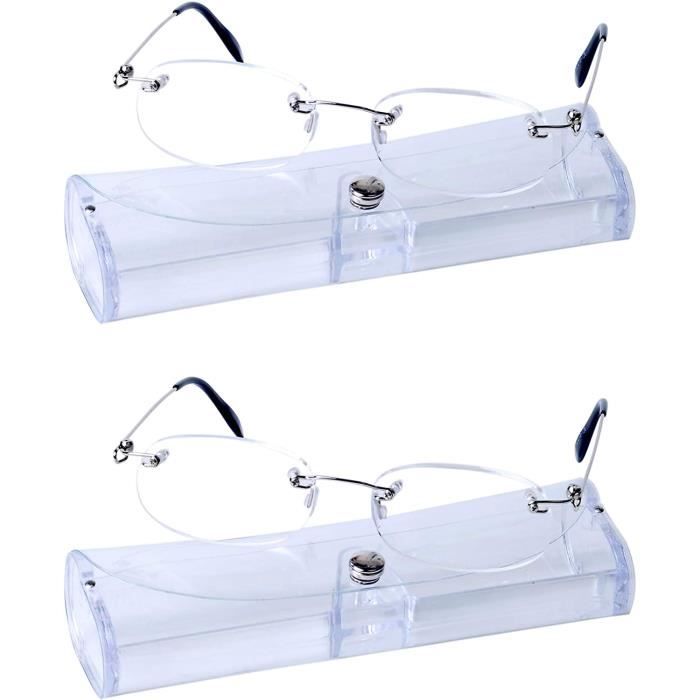 4-Paquet Lunettes De Lecture Femme Homme Rondes Retro +3.0