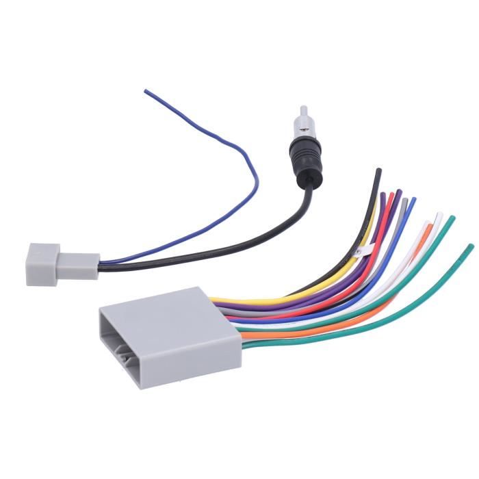 Fil D'Alimentation Autoradio ISO – Adaptateur Faisceau Câblage Stéréo Remplacement Nissan