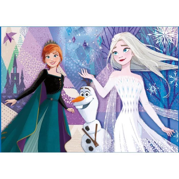 Puzzle 104 pièces - CLEMENTONI - Jewels La Reine des Neiges 2 - Pour ...