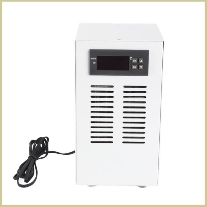 Meilleurs prix pour Cocosity Refroidisseur de réservoir d'eau Refroidisseur d'eau pour Aquarium 72W, 3l/Min, 30 à 35db, système de auto pompe Prise UE