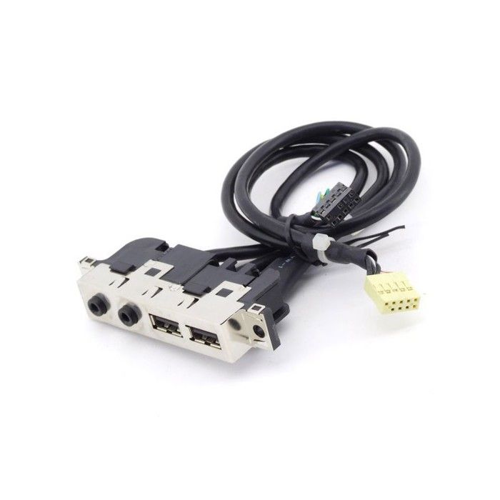 Front Panel I/O HP Compaq 311091-003 D530 Dc5000 Dc7100 2X Usb Audio In/Out
