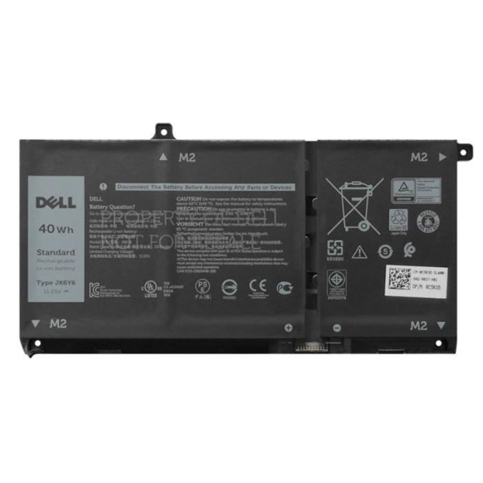 Batterie DELL 40WHR Lithium Ion 3 cellules