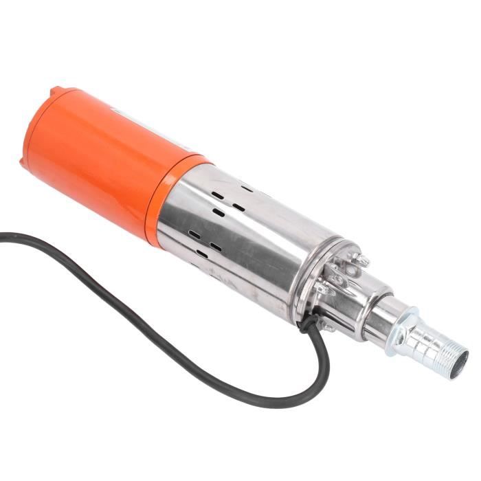 Pompe Submersible 12V 50W - Débit 4200 L/h - Pour Eaux Salles - Câble 1,6 M - Portable