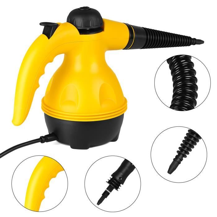 Nettoyeur Vapeur 2000W Professionnel : 2L, 320°F, 13 Accessoires Pour Tout Nettoyer Sans Produits Chimiques