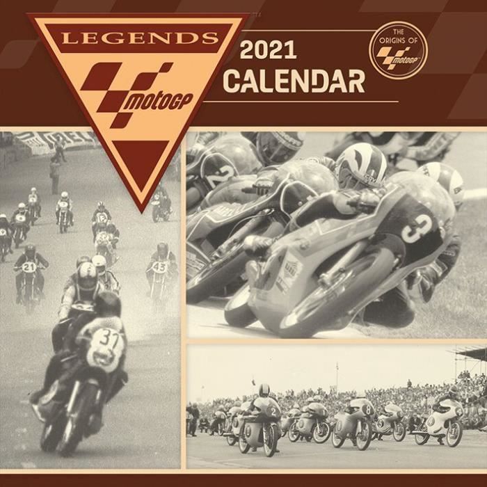 Moto GP 2021 Unisexe Calendrier mural multicolore - Cdiscount Beaux