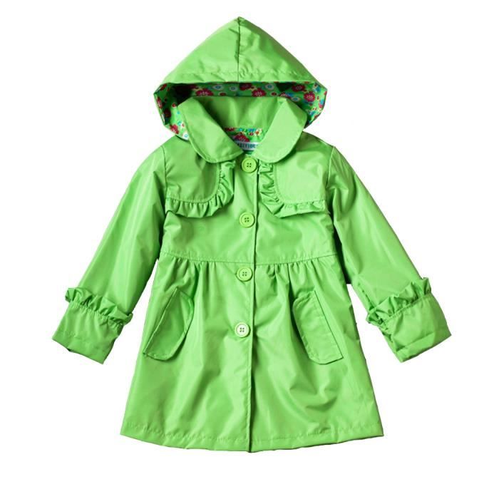 Manteau de pluie fille clearance