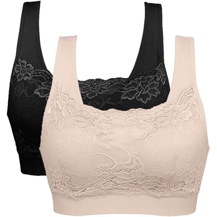 Soutien-Gorge De Sport Femme Grande Taille – Maintien Élevé Sans Armature, Respirant Et Confortable