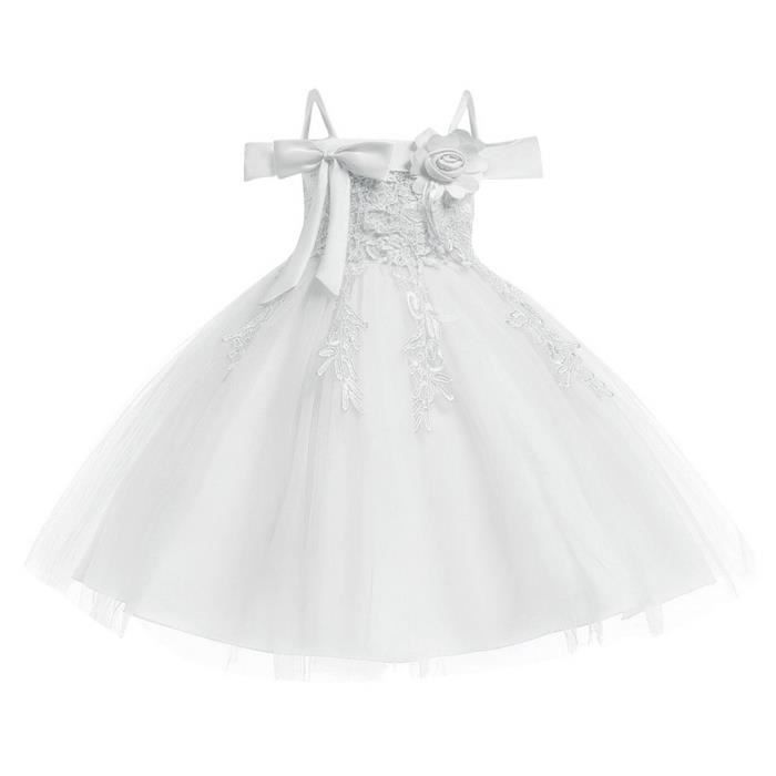 robe de bapteme princesse fille