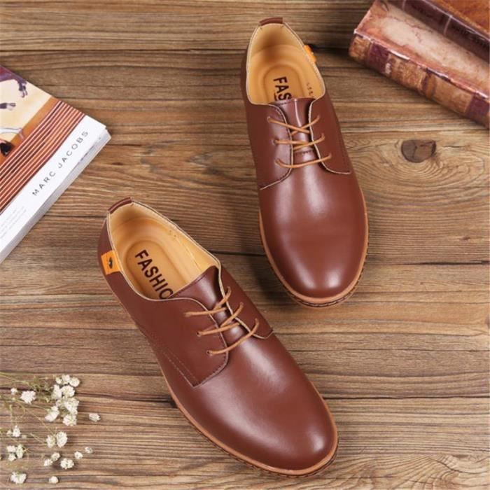 Chaussure homme ronde clearance
