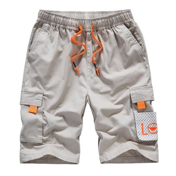 Essentials Short Cargo avec Taille élastique Homme Essentials Short Cargo avec Taille élastique Homme