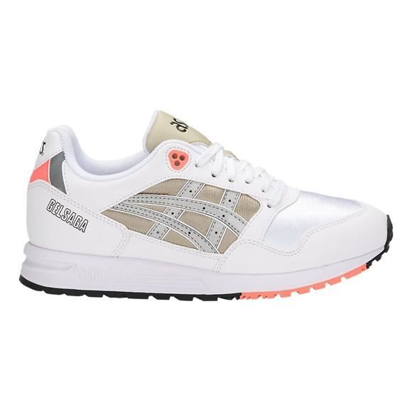 Chaussures de lifestyle ASICS Tiger GELSAGA Femme Marron argent Synthetique