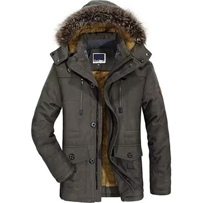 Manteau parka hot sale homme hiver