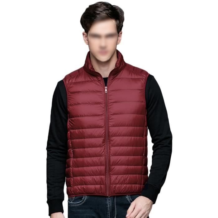Doudoune homme hotsell manche courte