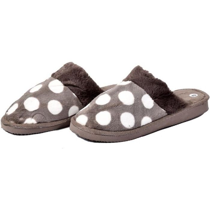 OZABI Pantoufles Femme INFINITIF Chaussons Ballerines Confortables