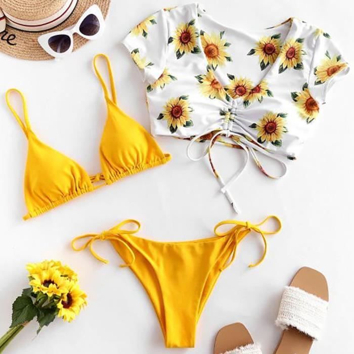 Maillot De Bain Trois Pièces Vacances