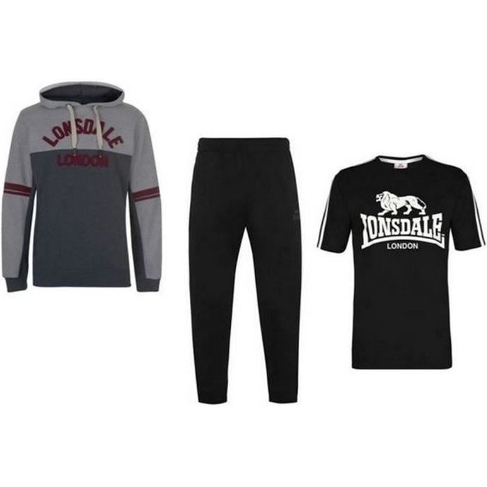 Survêtement Lonsdale Jogging à Capuche - Homme - Du S Au XXL - Neuf