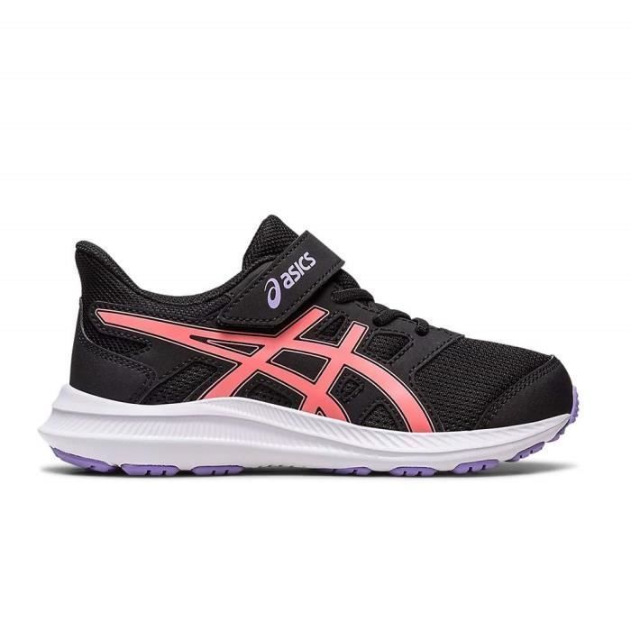 chaussures de running asics jolt 4 ps pour fille - noir