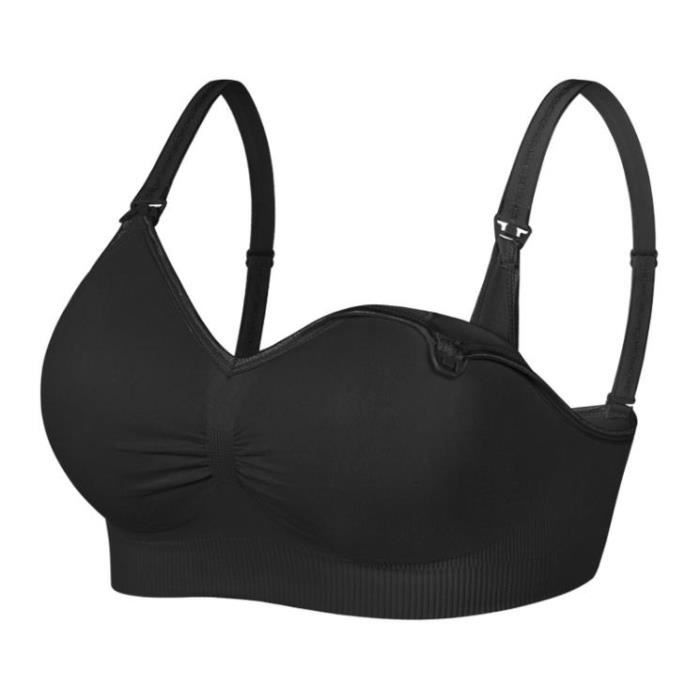 Soutien-gorge D'allaitement Sans Armatures INNERSY - Sans Couture, Rembourré - Ouverture Facile D'une Main
