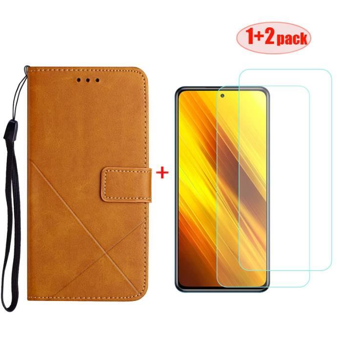 GOKEN Custodia Portafoglio In Pelle Per Xiaomi Redmi Note 13 5G - Flip Cover Con Supporto, Slot Carte E Chiusura Magnetica (Marrone)