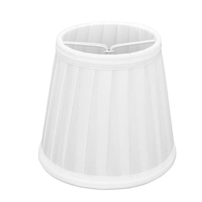 Ejoyous Lot De 6 Petits Abat-Jour Tambour En Tissu Lin - Remplacement Idéal Pour Lampes E14, Lustres Cristal, Appliques Murales Et Lampes De Table