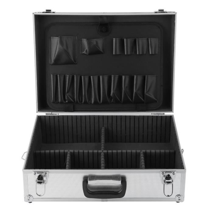 Malette De Rangement A Outils L 45 X L 33 X P 15cm Aluminium