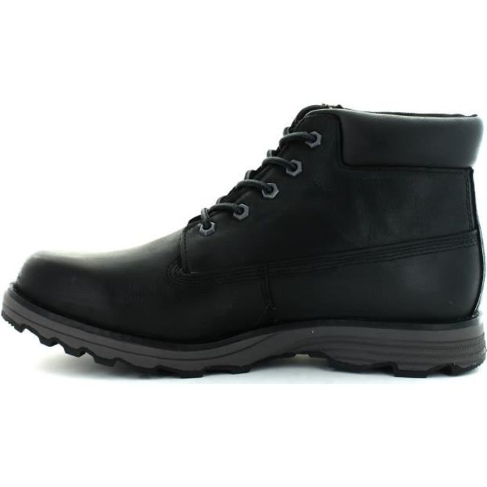 Caterpillar Bottillon Cuir Homme Noir homme Noir- Achat / Vente CATERPILLAR  Bottines Founder Homme pas cher - Cdiscount