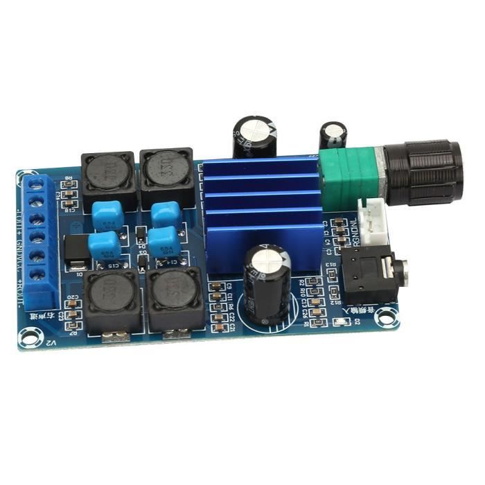 BT-7388 Amplificateur audio stéréo Bluetooth HiFi avec télécommande, écran LED, carte USB / SD et MMC / MP3 / AUX / FM / CD / VCD, AC 220V / DC 12V, prise UE