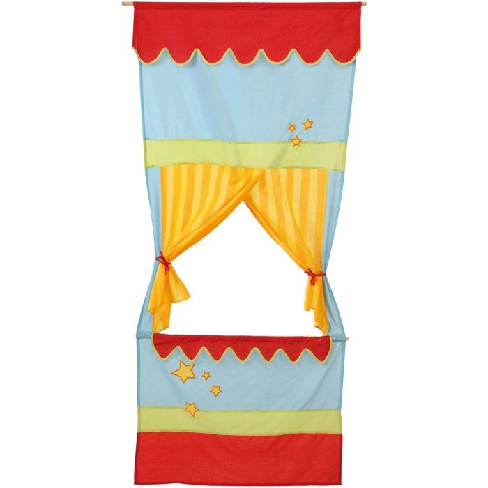 Théâtre Marionnette ROBA – Castelet de Marionnettes à Suspendre Décor Cirque - vue 2