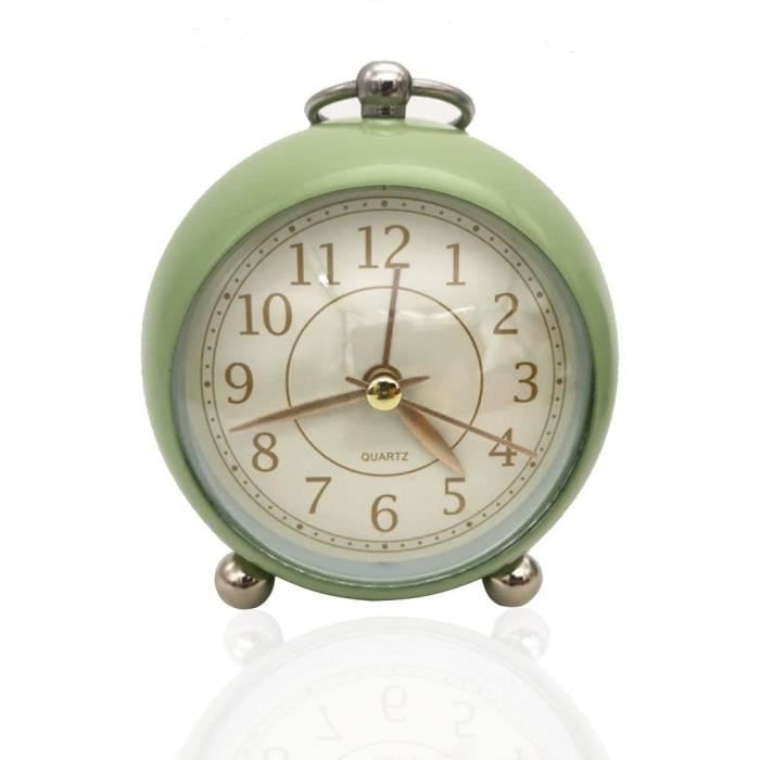 CK1709 Radio-réveil numérique avec Horloge Radio-pilotée, 2 alarmes