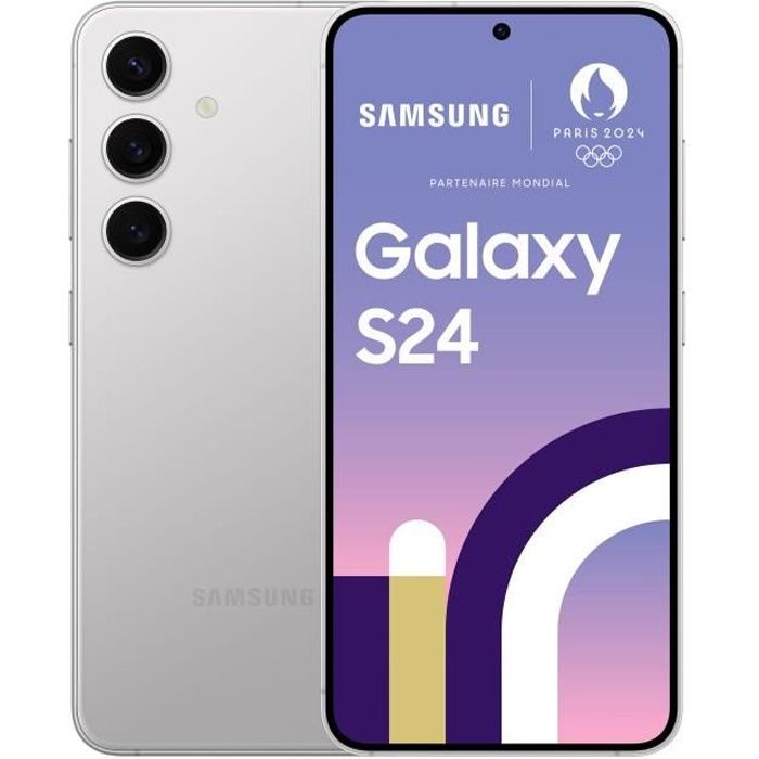 SAMSUNG Galaxy S24 Smartphone 128 Go Argent