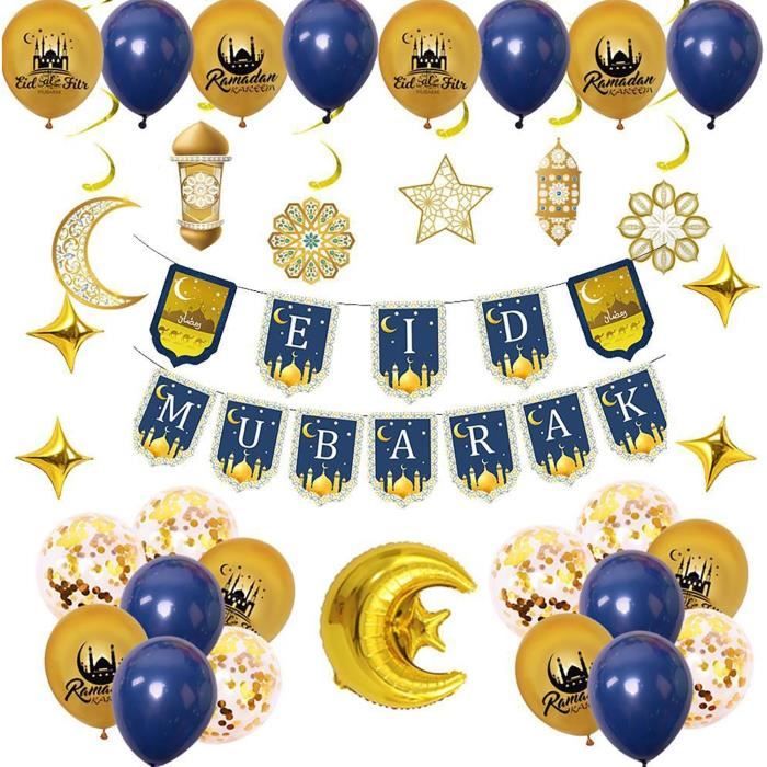 Kit Décoration Anniversaire Garçon 95 Pièces - Nappe, Assiettes, Serviettes, Ballons, Bannières, Tourbillons - Thème Ses - Pour Fête Enfants