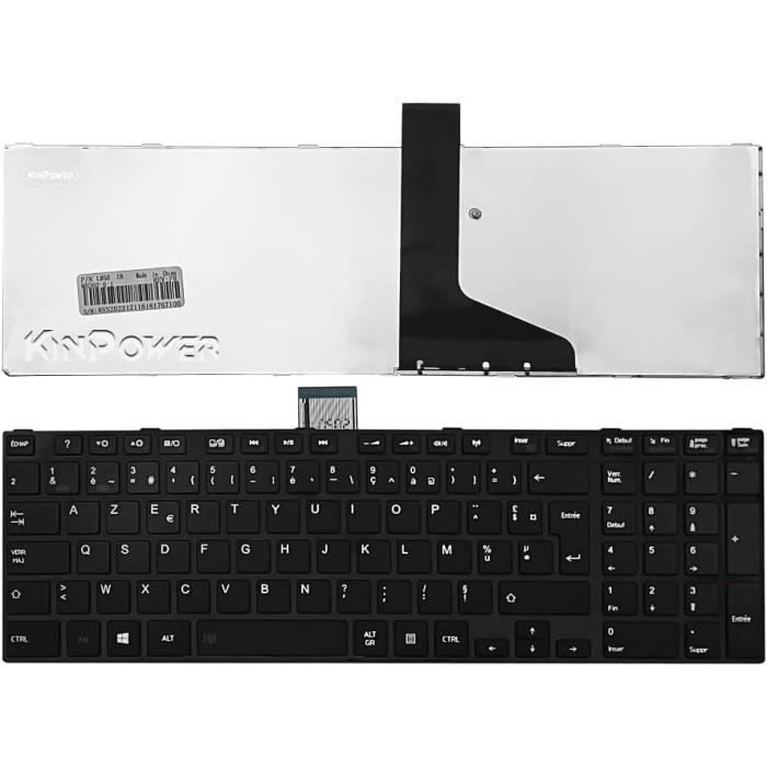 Clavier AZERTY Français Pour Toshiba Satellite C70D-B-10 - Noir, Neuf