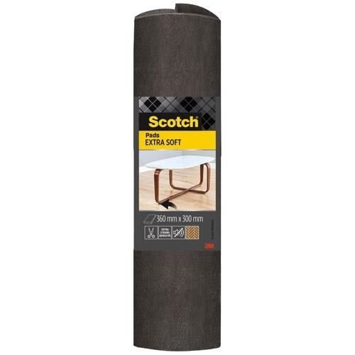 SCOTCH Patin glisseur Adhésif Feutre Plaque à découper 300 x 360 mm